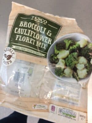 Tesco Broccoli Cauliflower Floret Mix