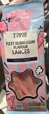 Fizzy Bubblegum flavour Lances