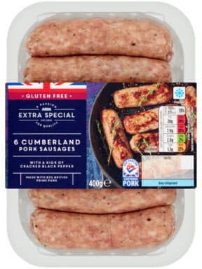 Asda Extra Special Cumberland Pork Sausages