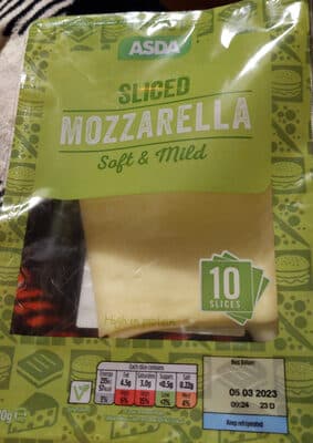 Sliced Mozzarella