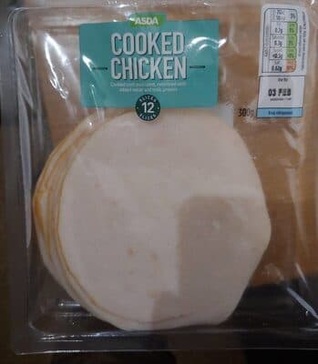 Cooked chicken
