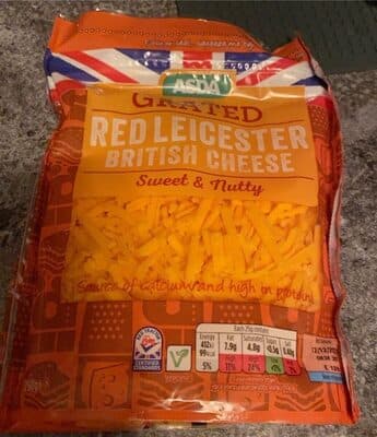 Grated Red Leicester
