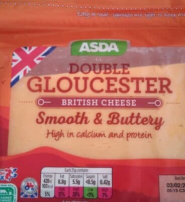 Double Gloucester cheese