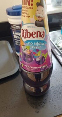 Ribena No Added Sugar Concentrated Blackcurrant