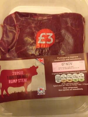 British Beef Rump Steak