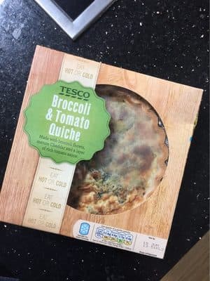 Broccoli & Tomato Quiche