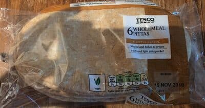 Wholemeal Pittas