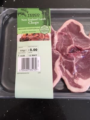 New Zealand lamb chops