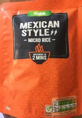Micro rice mexican style