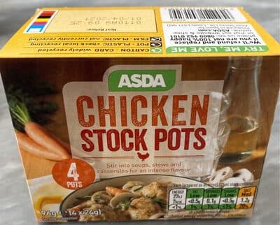 Chicken stock pots