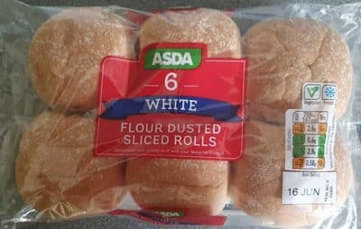 Flour Dusted Sliced Rolls