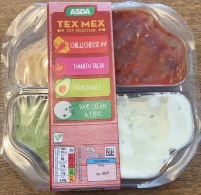 Tex mex dip selection