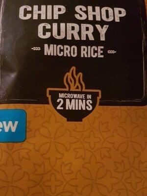 Chip Shop Curry Micro Rice