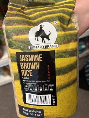 Jasmine brown rice