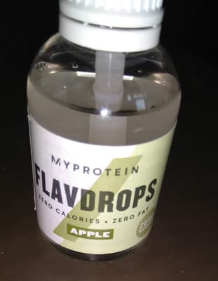 Myprotein Flavdrops, Apfel, Aromatropfen