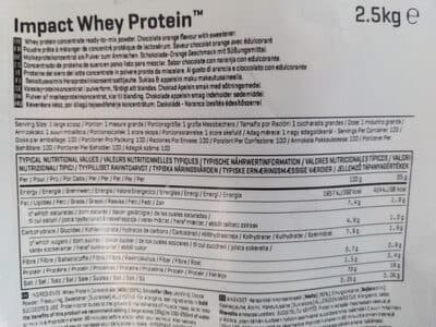 Impact whey protein