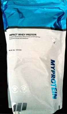 Impact Whey Protein Raspberry Stevia Flavour