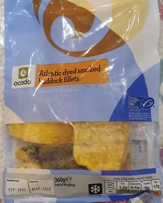 Atlantic Dyed Smoked Haddock