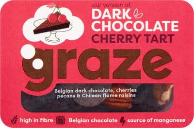 Dark Chocolate Cherry Tart