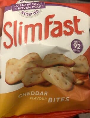 Slimfast cheddar bites