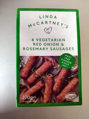 Linda McCartney Onion Rosemary Sausage