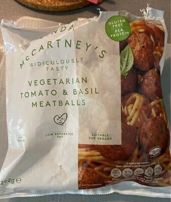 Vegetarian Tomato & Basil Meatballs