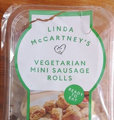 Vegetarian Mini Sausage rolls