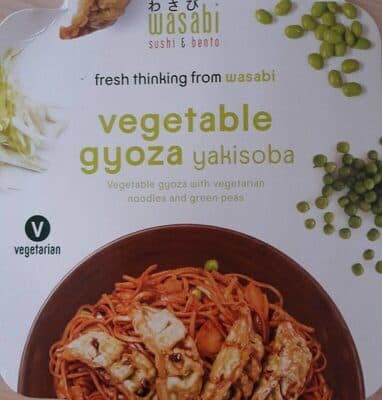Vegetable Gyoza Yakisoba