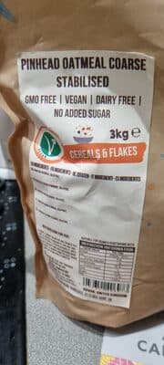 Pinhead Oatmeal Coarse Stabilised