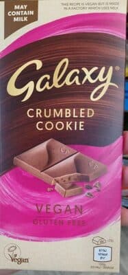 Vegan Crumbled Cookie Chocolate