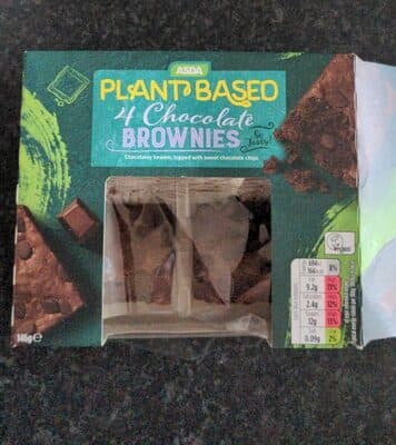 Plant based chocolate brownie