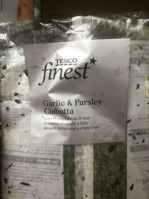 Garlic & Parsley Ciabatta