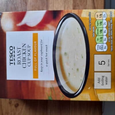 Roast Chicken Cup Soup