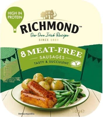 Meat free sausages