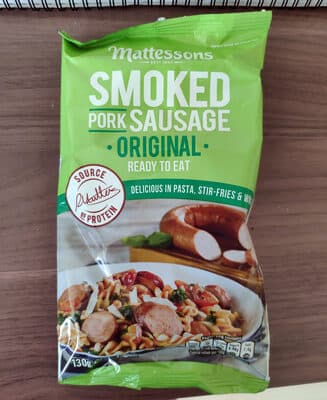 Smoked pork sausage original