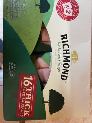 Richmond Pork Sausages