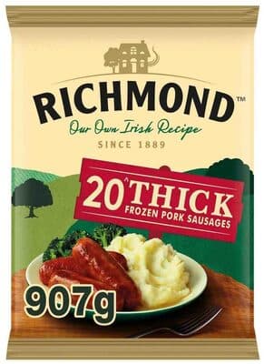 Thick pork Sausages