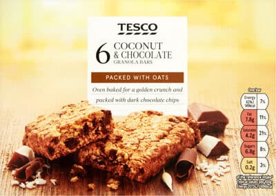 coconut & chocolate granola bars
