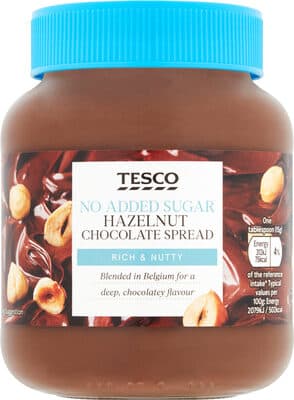No Added Sugar Hazelnut Chocolate Spread