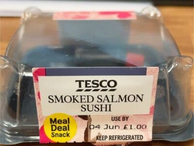 Smoked Salmon Sushi