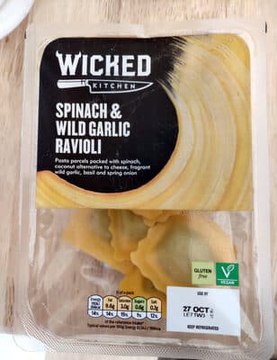 Spinach And Wild Garlic Ravioli
