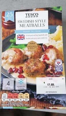 Swedish Style Meatballs