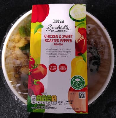Tesco Balanced Chicken & Sweet Roasted Pepper Risotto