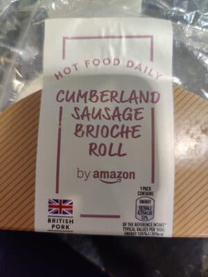 Cumberland Sausage Brioche Roll