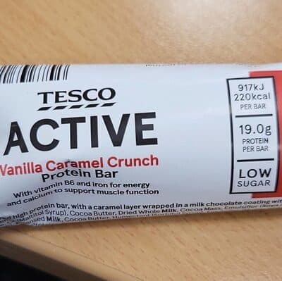 Vanilla Caramel Crunch Protein Bar
