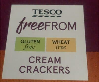 Tesco cream crackers