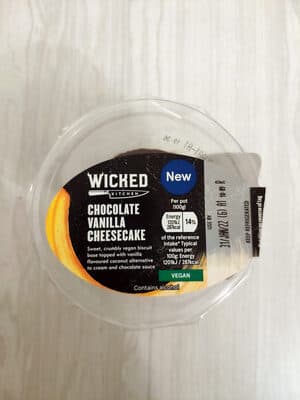 Chocolate Vanilla Cheesecake