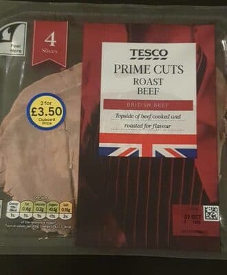 Prime cuts roast beef