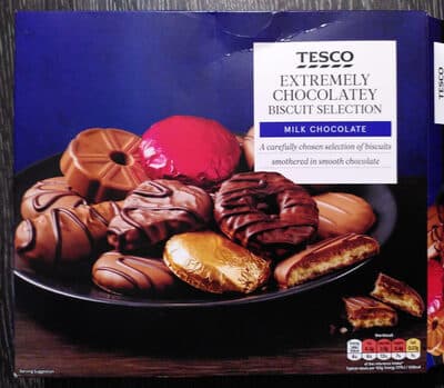 Extremely Chocolatey Milk Chocolate Biscuit Selection