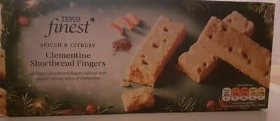 Spices & Citrusy Clementine Shortbread Fingers